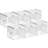  Clear Storage Bag - Foldable Large Plastic Bags with Zipper & Carry Handles, Great for Clothes, Blankets, Closets, Bedrooms, - Set of 6-322836886