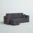 Senter Upholstered L-Shaped Sectional Reversible-790707136