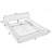 Queen Size Upholstered Bed Frame-214758374