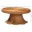 Table basse ronde en rotin naturel Bali et Pari Avalon