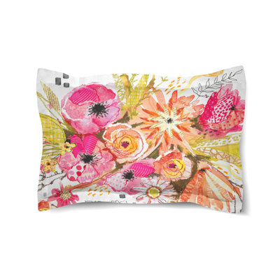 Taie décorative Peachy Blossoms