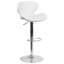 Tabouret de bar réglable en vinyle Guajardo-33309689