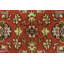 Tapis rouille unique de 2 pi 8 po x 10 pi 2 po
