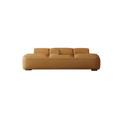 Puzio Leather Match Upholstered Bench