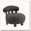 Fauteuil d'appoint en tissu Bouble-120243515