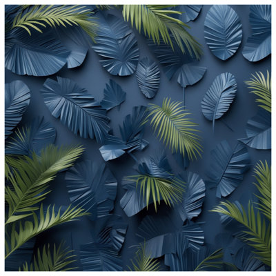 Housses de couette bleues et vertes