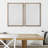 «3D Texture Illusion Minimalist White Elegant Abstract Modern Art», impression sur toile encadrée 2 pièces-99015666-99015667