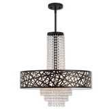 5 - Light Dimmable Drum Chandelier
