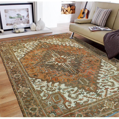 Khylar Heriz Noorzia Rust Rug