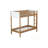 Twin Over Twin Bunk Bed with Boucle Upholstered Headboard, Ladder and Safety Guardrails