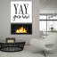 «Yay, Your Here» par imperfect dust - art textuel non encadré-208360858