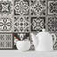 Attah 15cm x 15cm PVC Peel & Stick Mosaic Wall Tile Sticker
