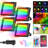 Black Plug-in Integrated LED Flood Light Pack，IP66 Waterproof Remote Control