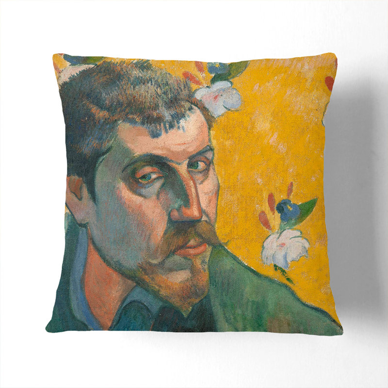 Self-Portrait Vol.4 Scatter Cushion with Filling, 40cm H x 40cm W x 15cm D