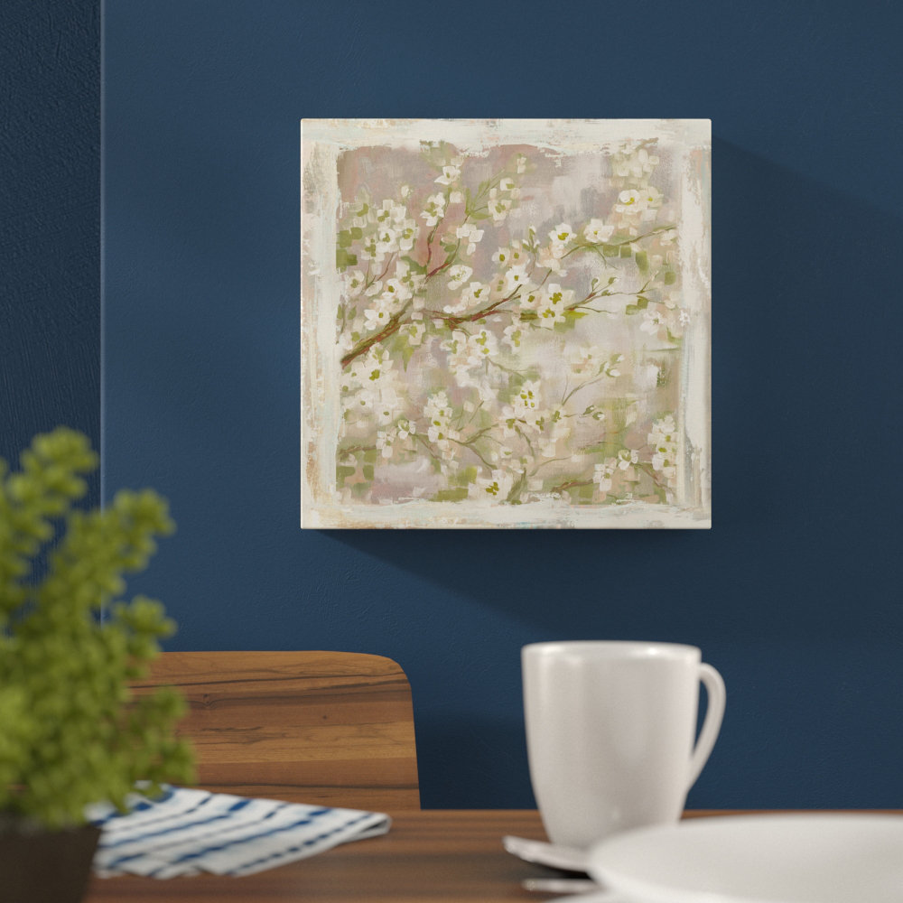 Asian Cherry Blossom by Tre Sorelle Studios - Wrapped Canvas Print