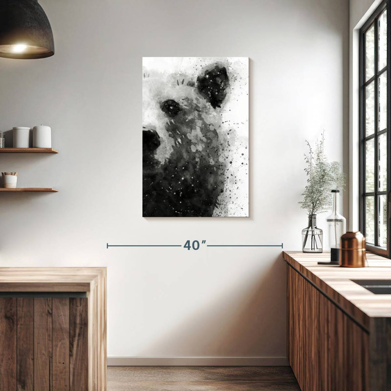 Brampt Bear At Attention, 36" H x 24" W