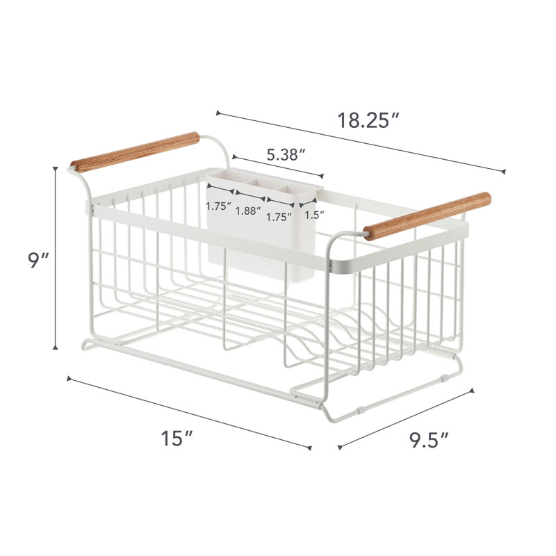 Tosca Over-the-Sink Dish Drainer Rack