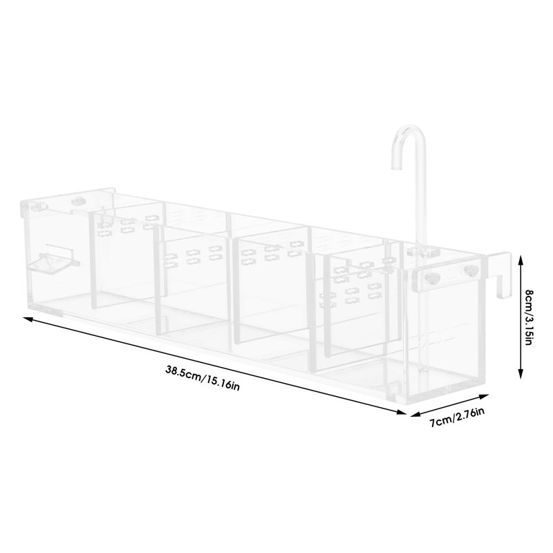 Tucker Murphy Pet™ Divergent Rectangle Aquarium Tank & Reviews ...