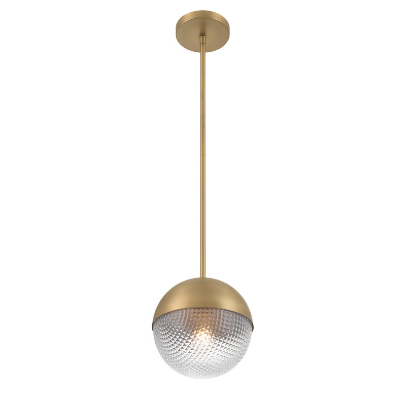 Mini-luminaire suspendu 1 lumière Luniva 8 "