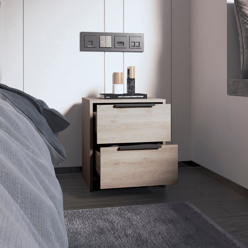 Cannon 2-Drawer Nightstand