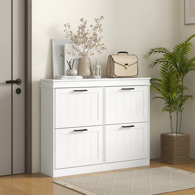 20 Pair Flip Down Shoe Storage