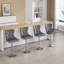 Tabouret de comptoir pivotant à hauteur réglable avec structure en métal-328835860-328835858