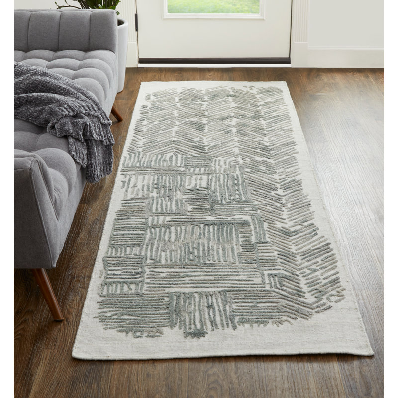 Camdenton Chevron Indoor Rug, Runner 2'9" x 10'