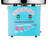 Cotton Candy Machine - 1000W Flufftastic Floss Maker with Stainless-Steel Pan - Cotton Candy Maker Machine and Sugar Scoop for Home Carnival Birthday Party or Festival by Great Northern Popcorn (Blue)