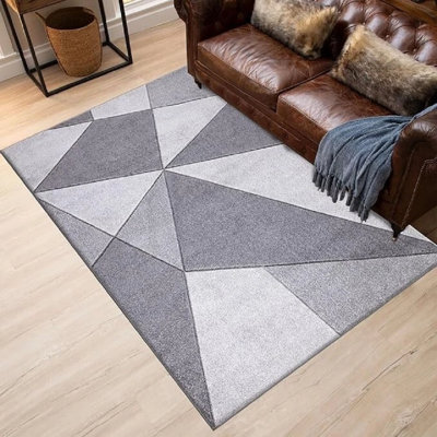 Solid Colour Indoor / Outdoor Area Rug
