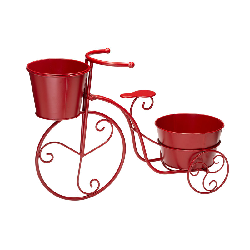 Support pour plante Marshburn, Rouge