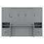 Grand lit escamotable mural avec placard, tiroirs et tablettes, gris-1758953961-1769364313
