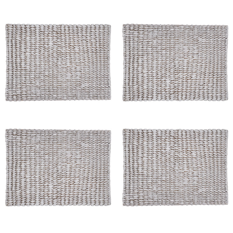 Ensemble de napperons 4 pièces, Argent
