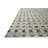 Jeremiah Brent x Loloi Bleecker Silver / Charcoal Area Rug-111738596