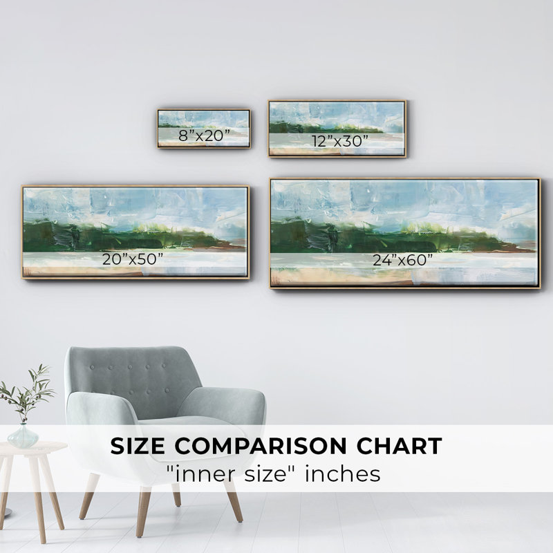 Tropical Shore II - toile encadrée