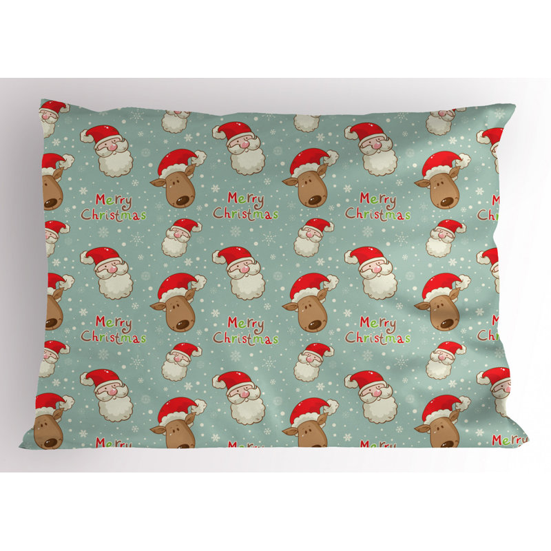 Deer Polyester Sham Set, Twin