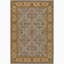 Pooja Wool Oriental Area Rug in Brown/Gray/Irovy-1651442274