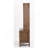 Bookcase Pier, No Assembly Required, Two-Tone Finish