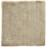 Modern Art Silk Gold Rug