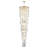 20 - Light Dimmable Tiered Chandelier-997968424