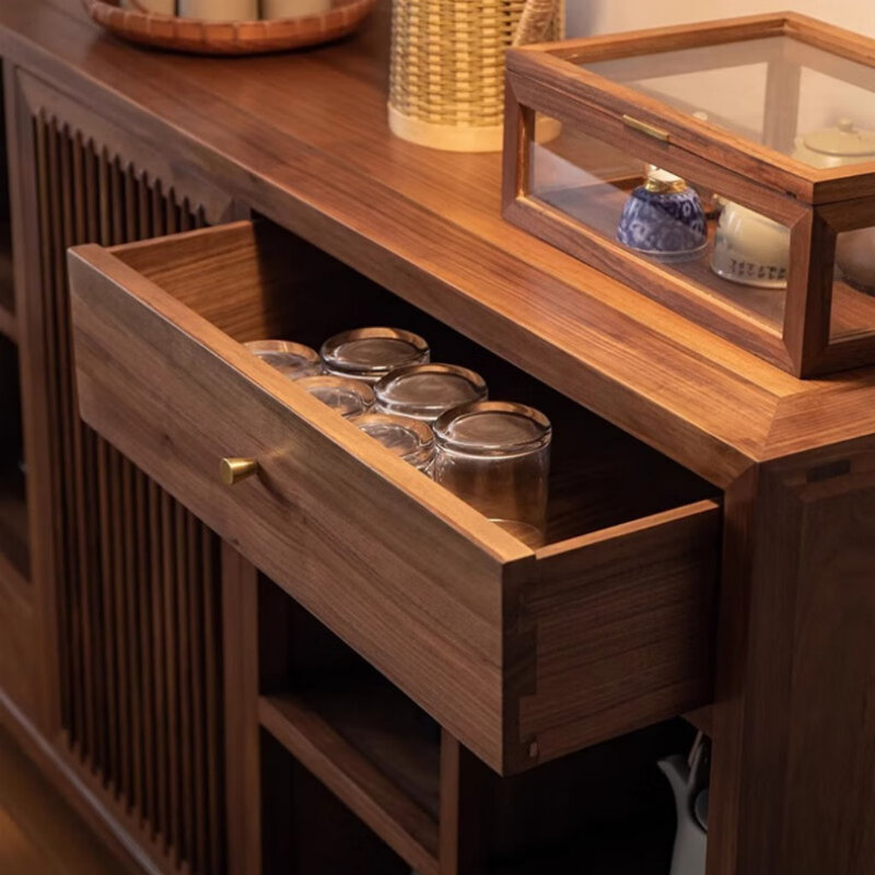 Buffet classique en treillis, H 35,43 po x l 78,74 po x P 15,75 po
