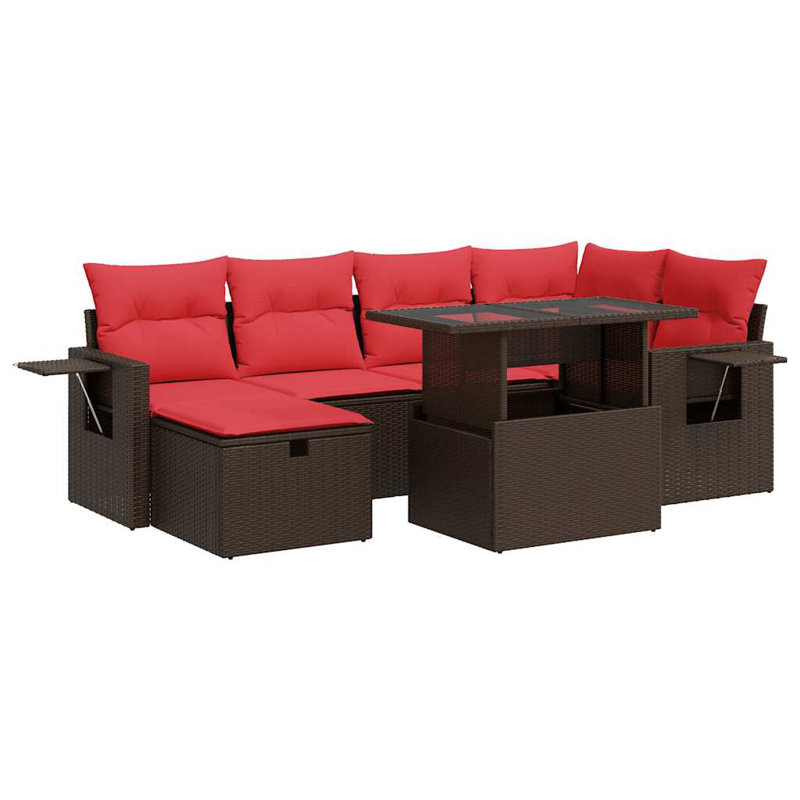 55cm Wide Patio Sofa with Cushions