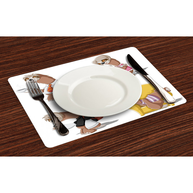 Polyester Animals/Nature Rectangle Placemat