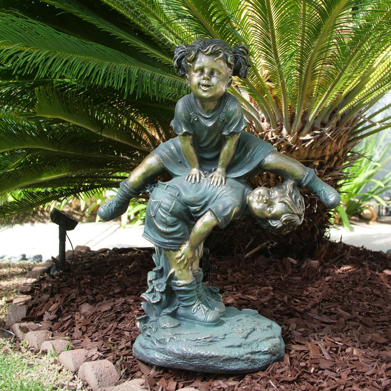 Kapitz Rust Resistant Stone Fiberglass Garden Statue