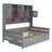 Wooden Daybed With Trundle,All-In-One Cabinet And Shelf-106535762-113572196