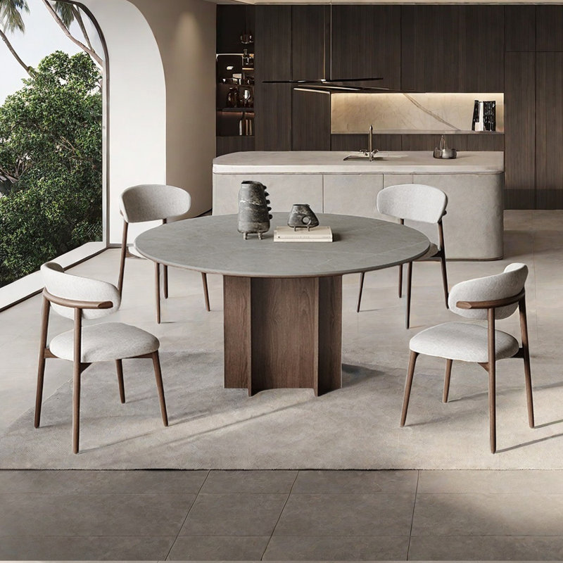 Ensemble de table de salle à manger Nordic, H 29,5 po x L 47,2 po x l 47,2 po