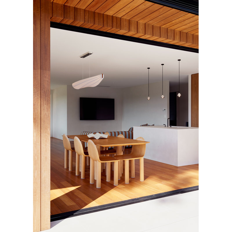 Lenis 1 - Light Pendant, 120V, 3500K, Walnut