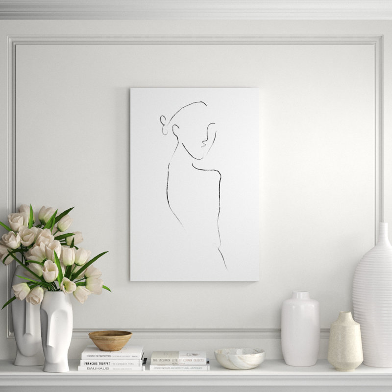 Ingénue IV Print by Bobby Berk, 36" H x 24" W, Glass Coat