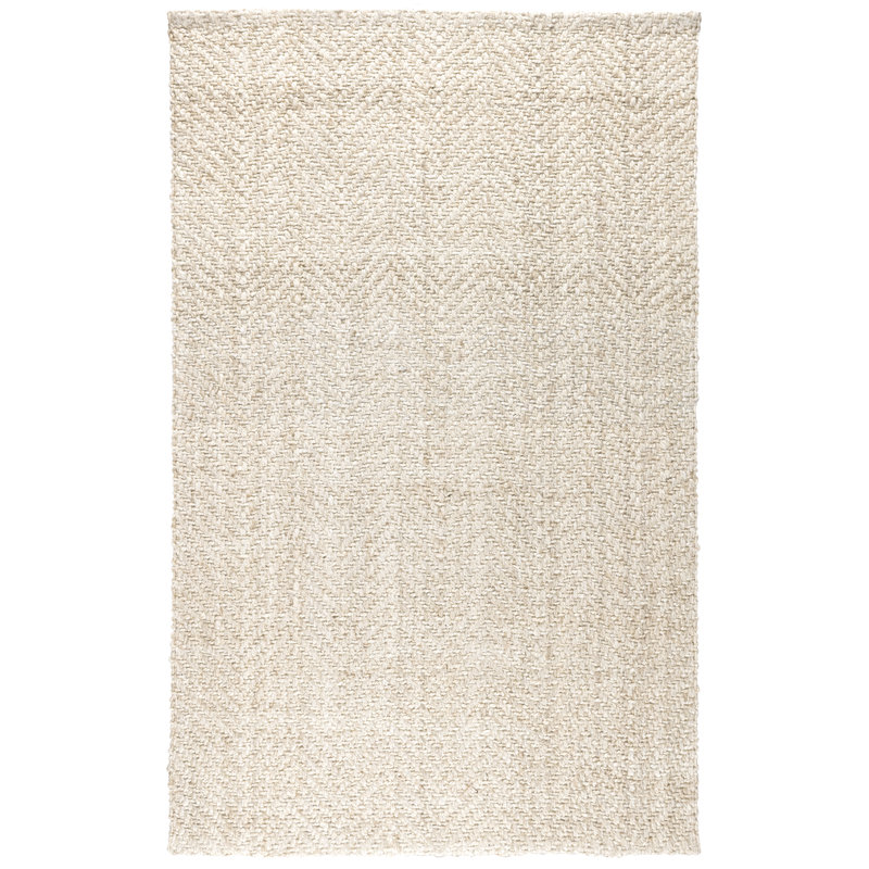 Chevron Handwoven Jute Area Rug, Rectangle 2' x 3'