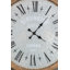 Très grande horloge murale D32.3 "avec cadre en bois de sapin
