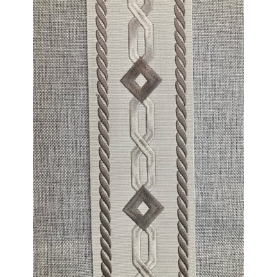 Woven Embroidery Fabric Tape 3.25" Width Trim